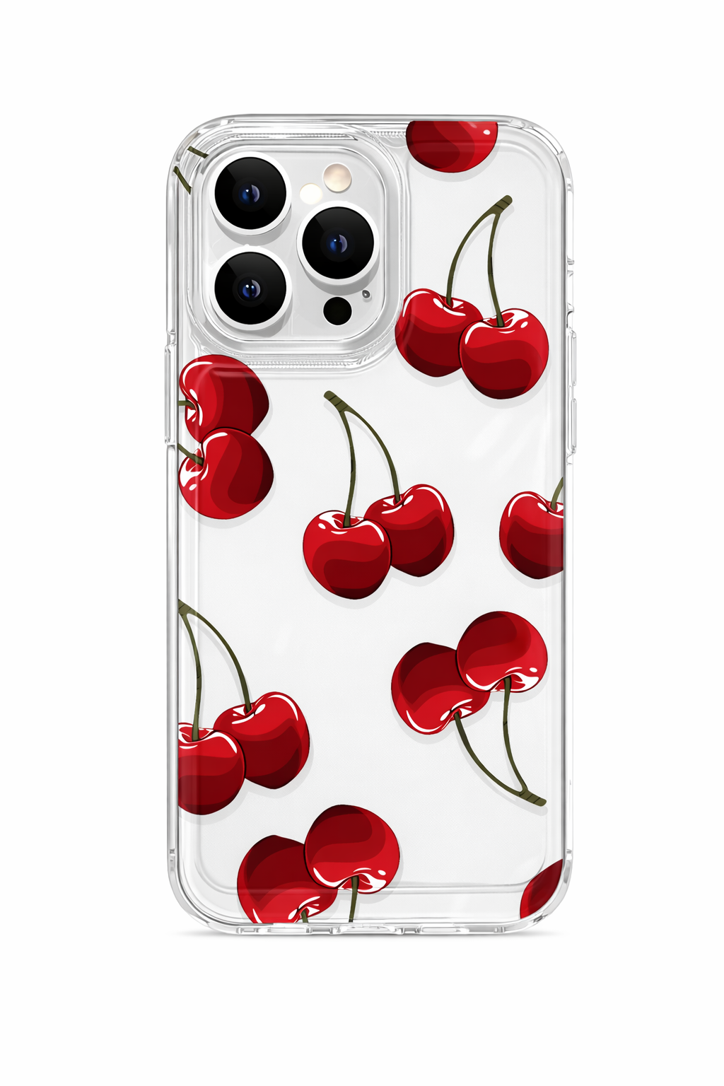 Cherry Clear Phone Case