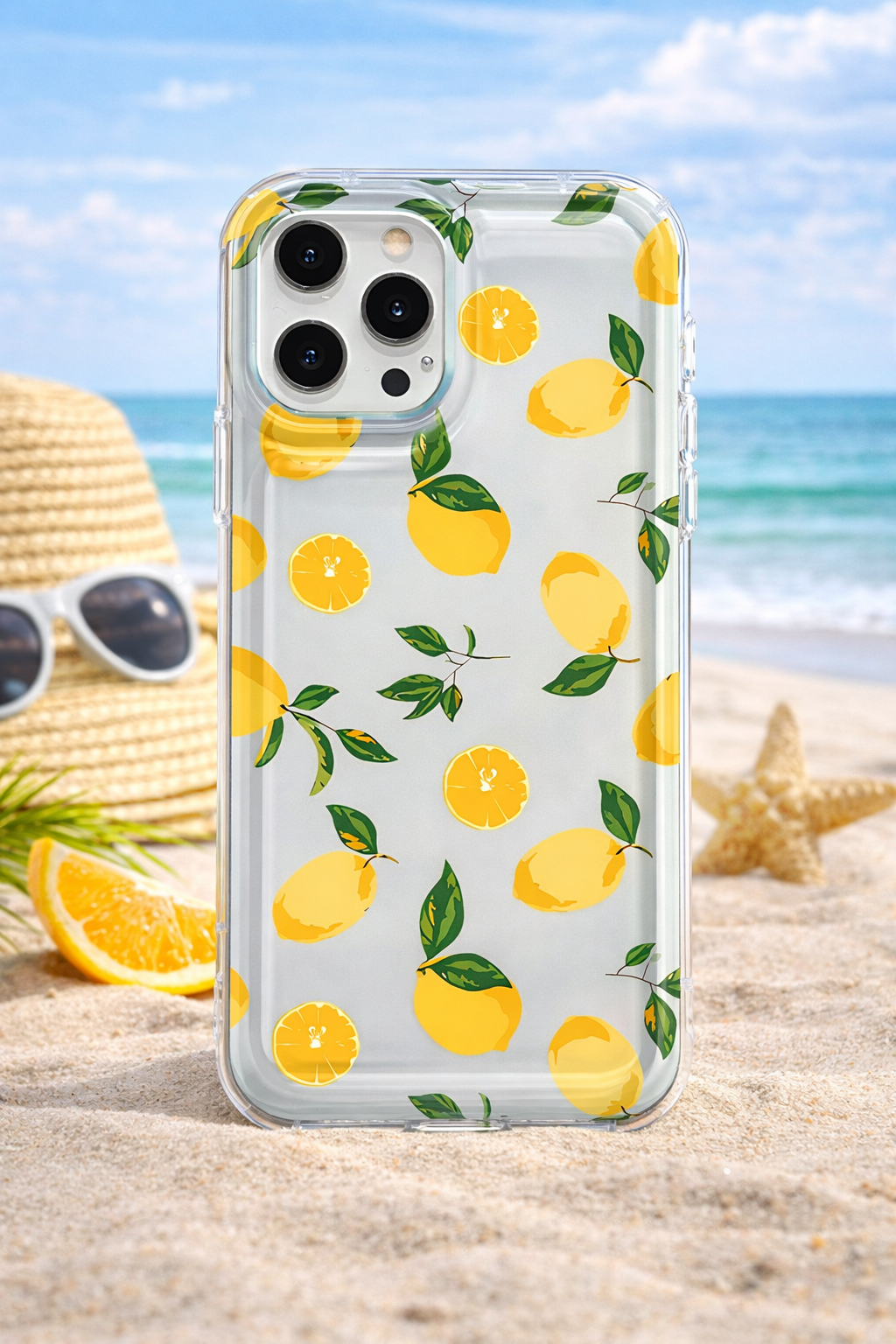 Lemon Clear Phone Case
