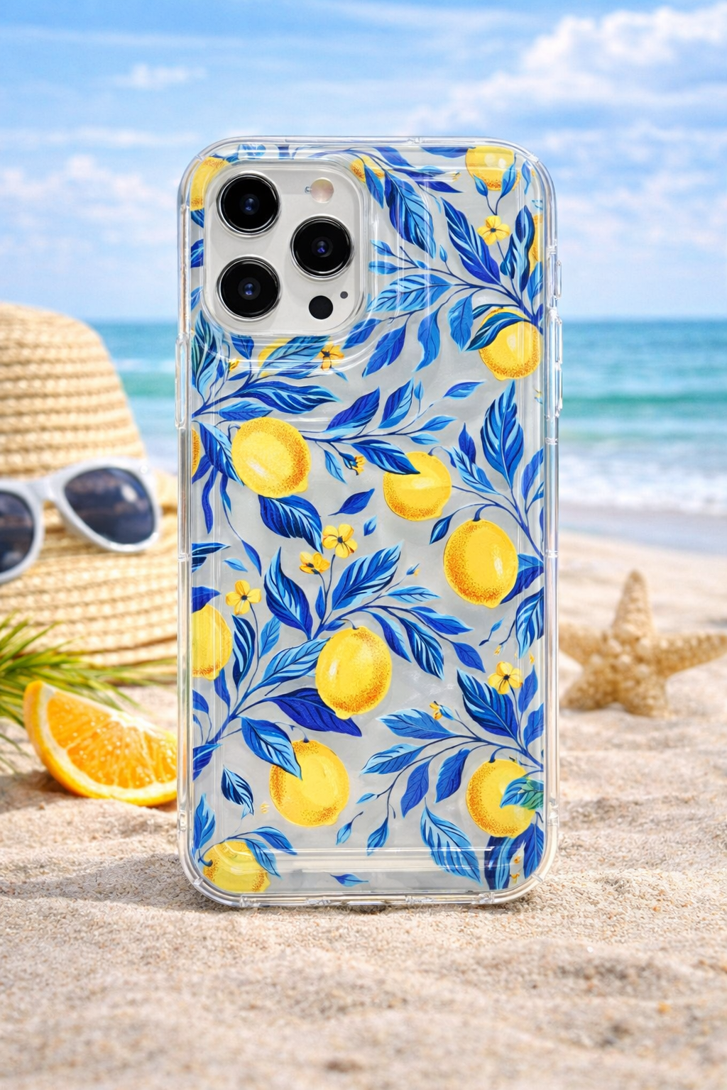 Lemon Clear Phone Case